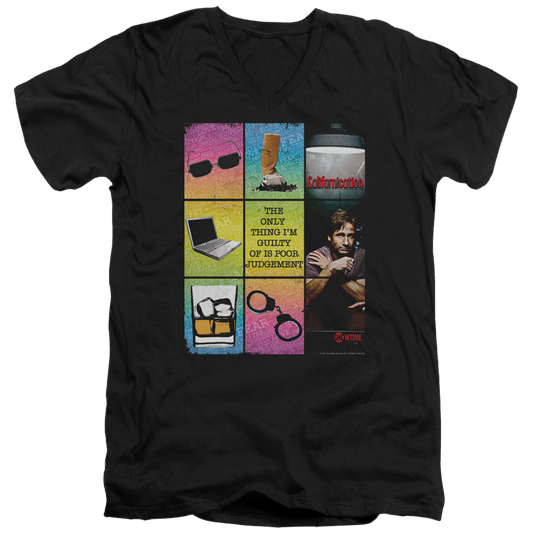 Californication Poor Judgement - Men's V-Neck T-Shirt