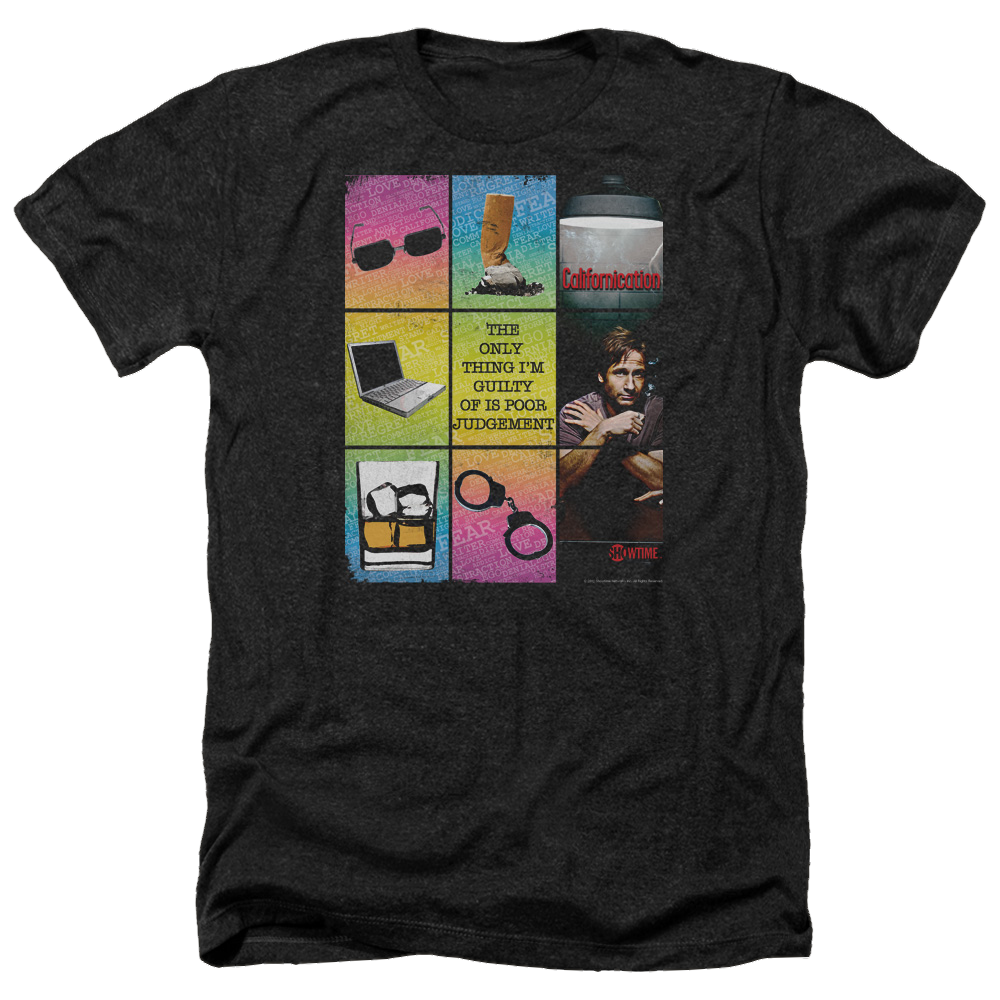 Californication Poor Judgement - Men's Heather T-Shirt