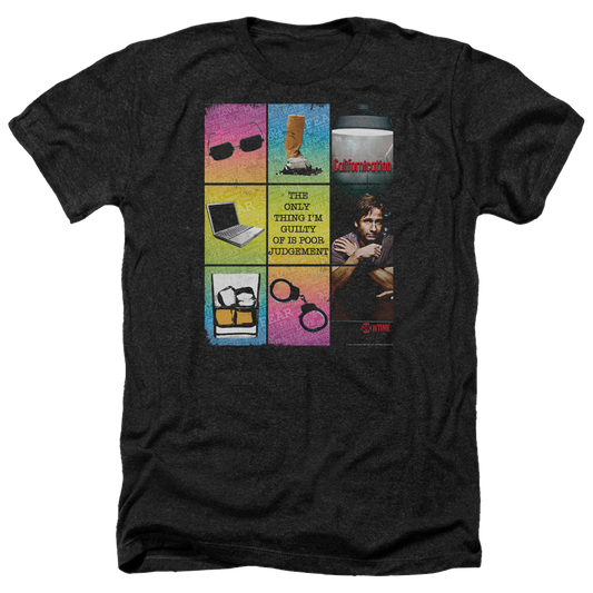 Californication Poor Judgement - Men's Heather T-Shirt
