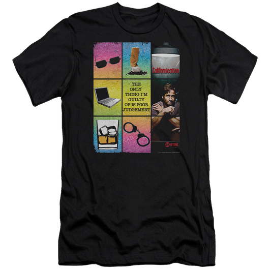 Californication Poor Judgement - Men's Premium Slim Fit T-Shirt