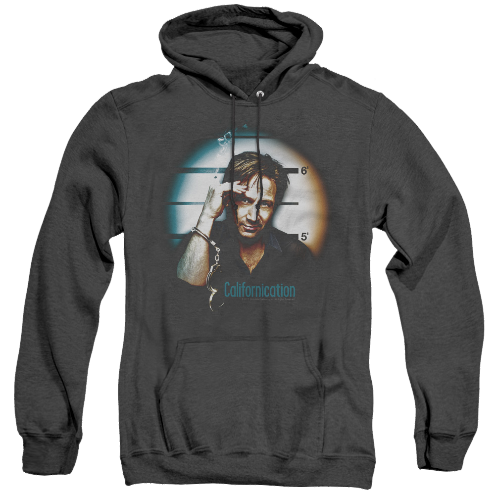 Californication In Handcuffs - Heather Pullover Hoodie