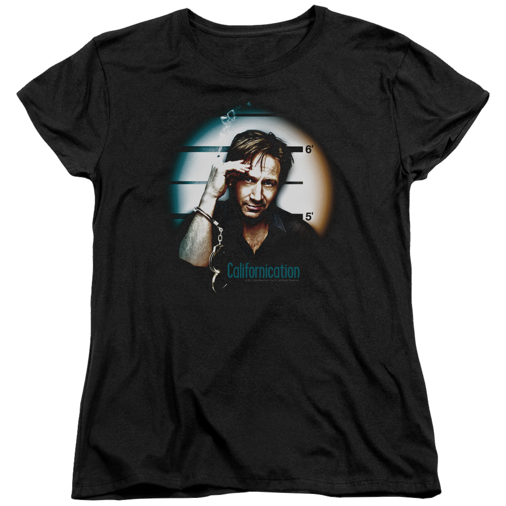 Californication In Handcuffs - Women's T-Shirt