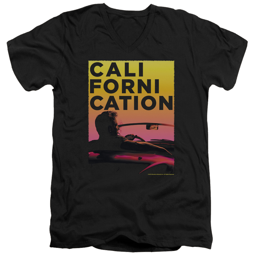 Californication Sunset Ride - Men's V-Neck T-Shirt