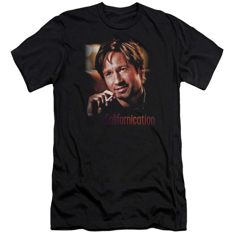 Californication Smoker - Men's Premium Slim Fit T-Shirt