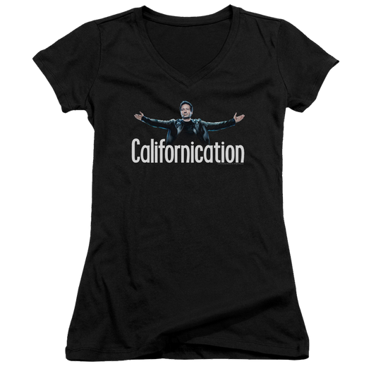 Californication Outstretched - Juniors V-Neck T-Shirt