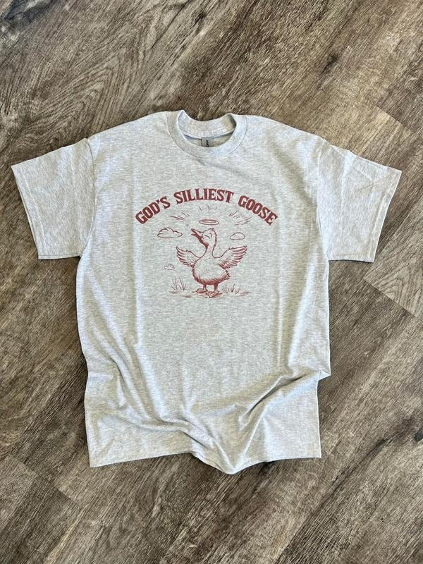 SINGLE SHIRT - Gods Silliest Goose - Funny Shirt - Goose Shirt - Summer Tee Hoodie, Sweatshirt | UrbanDripWear.com