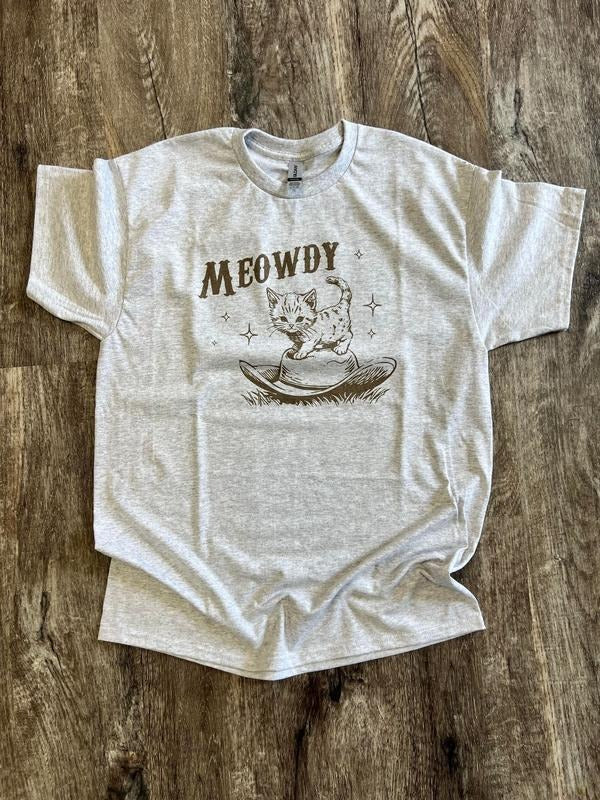 SINGLE SHIRT - MEOWDY - Funny Shirt - Cat Shirt - Summer Tee Hoodie, Sweatshirt | UrbanDripWear.com