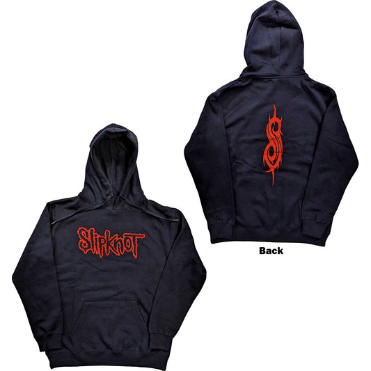 Slipknot Unisex Pullover Hoodie: Logo (Back Print) Style001