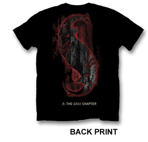 Slipknot Unisex T-shirt - .5: The Gray Chapter , Back Print