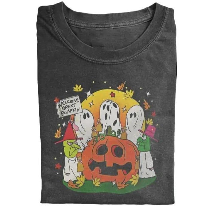 SPOOKY SEASON HALLOWEEN GHOST, Funny Halloween Shirt, Unisex T-Shirt, Y2K 90s Graphic Shirt, gift for her, him,...