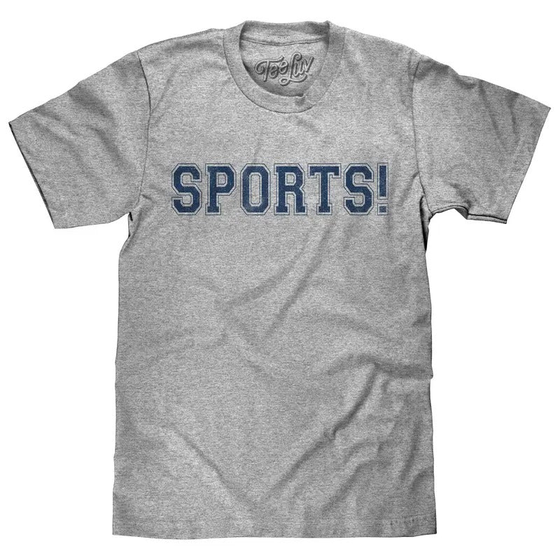SPORTS! T-Shirt - Gray Hoodie, Sweatshirt | UrbanDripWear.com