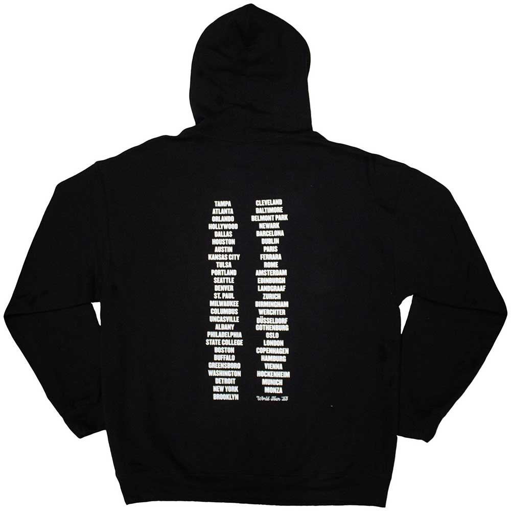 BRUCE SPRINGSTEEN Attractive Hoodie, Tour Ã¢â‚¬Ëœ23 Leaning Car
