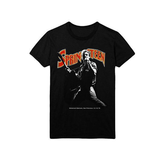 Bruce Springsteen | Official Band T-Shirt | Winterland Ballroom Singing
