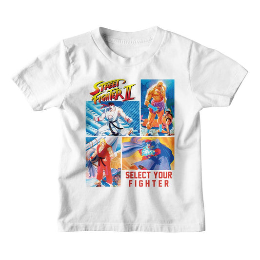 STREET FIGHTER Kids T-Shirt, FOUR PHOTOS SELECT YOUR FIGHTER