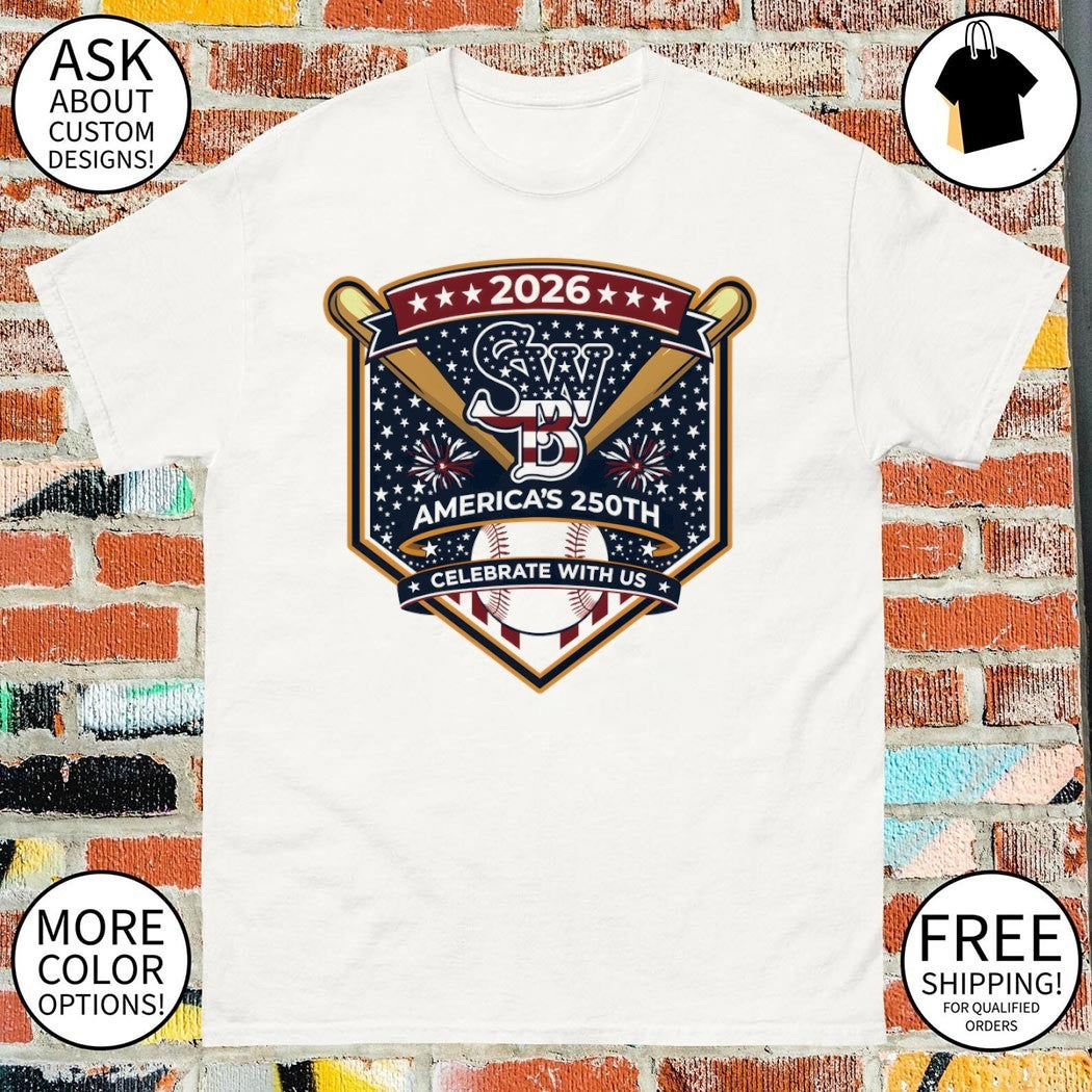 SWB America’s 250th Celebrate with US break boss 2026 Baseball shirt