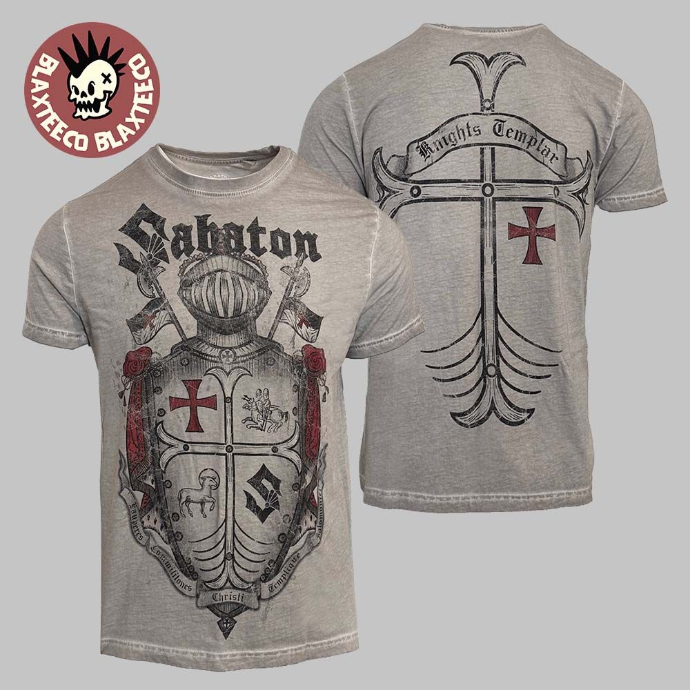 Sabaton Knights Templar Limited Templars Vintage T-Shirt