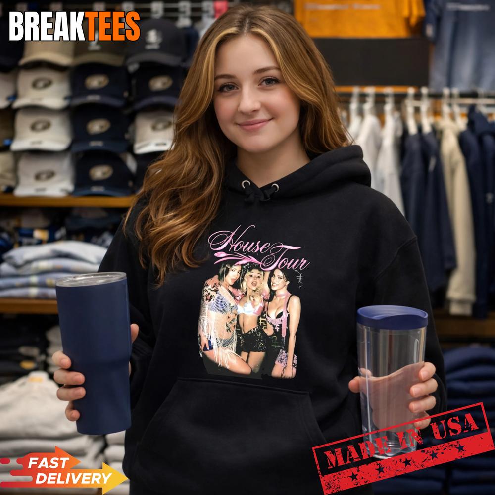 Sabrina Carpenter Tears music video house tour t-shirt