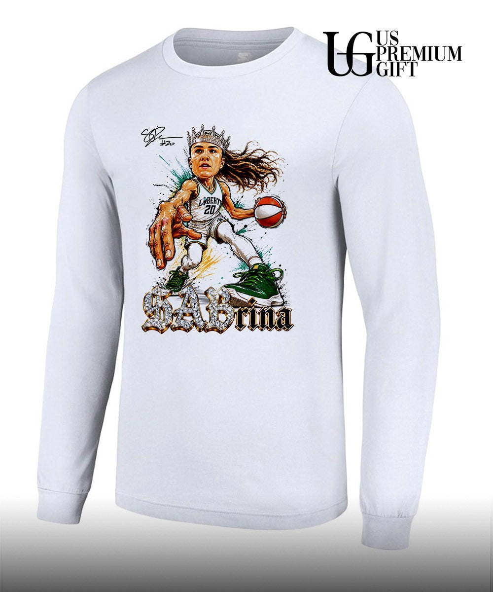 Sabrina Ionescu New York Liberty WNBA 2026 Commissioner’s Cup Champions caricature shirt