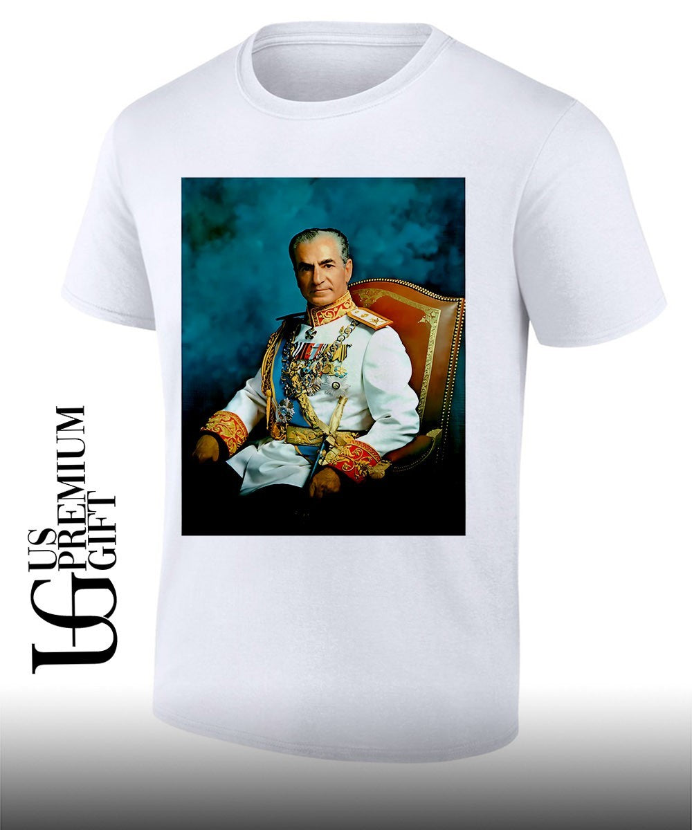 Saeid Khosroabadi Mohammad Reza Pahlavi shirt