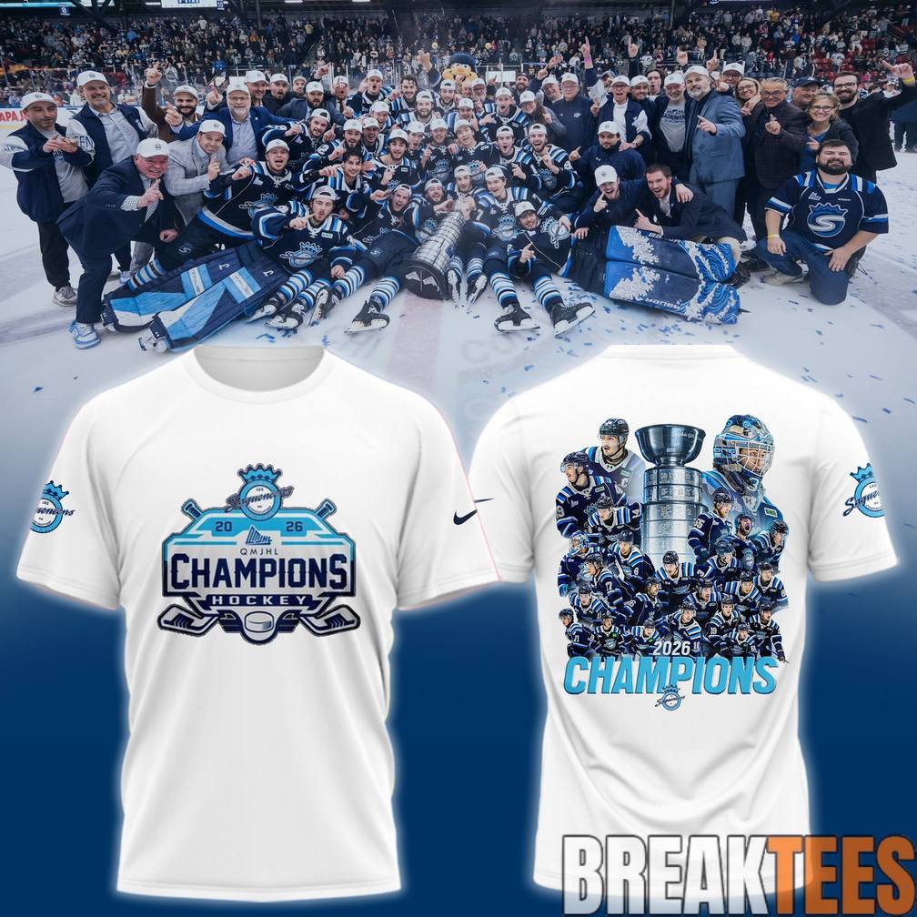 Saguenens de Chicoutimi 2026 QMJHL Champions White Shirt