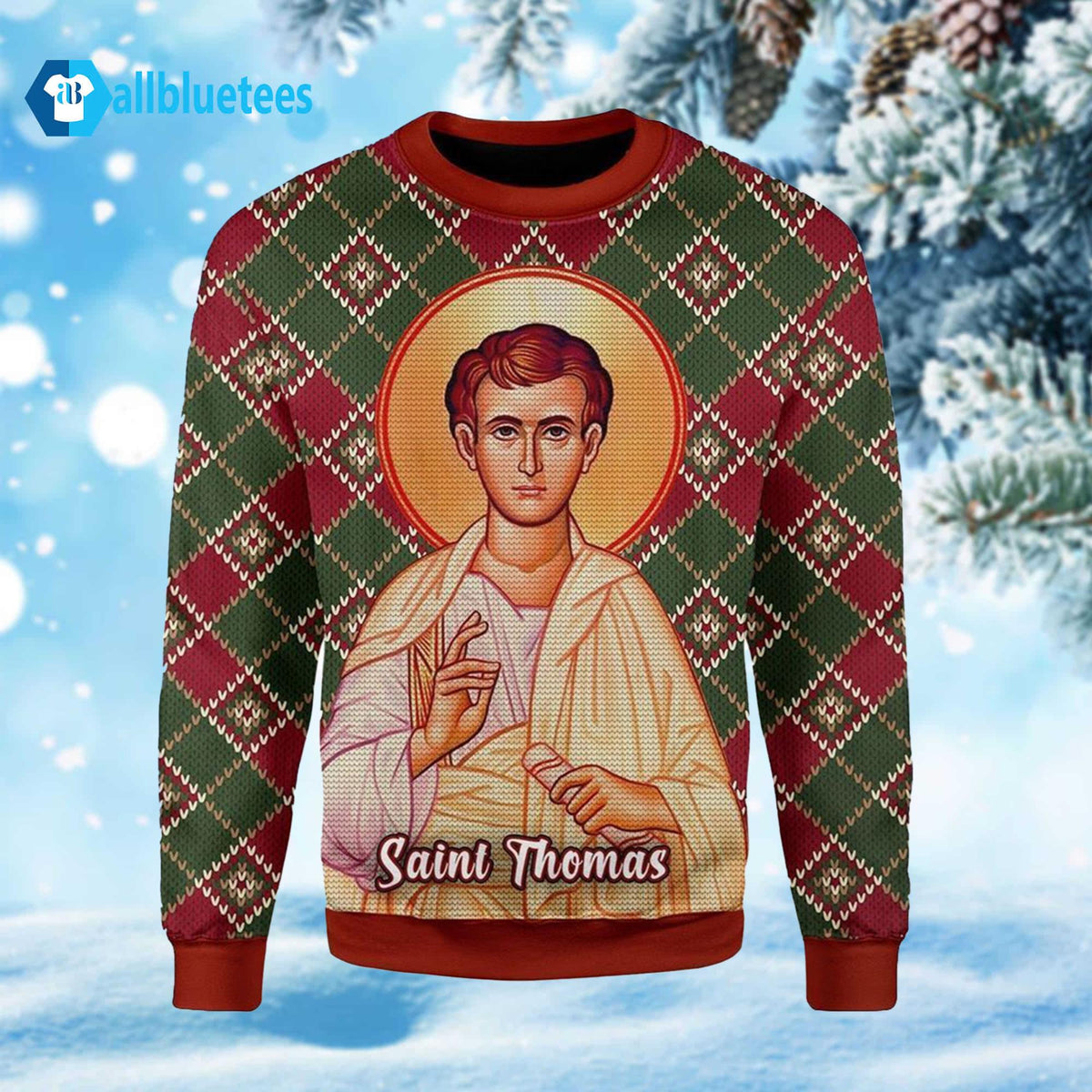 Saint Thomas Ugly Christmas Sweater