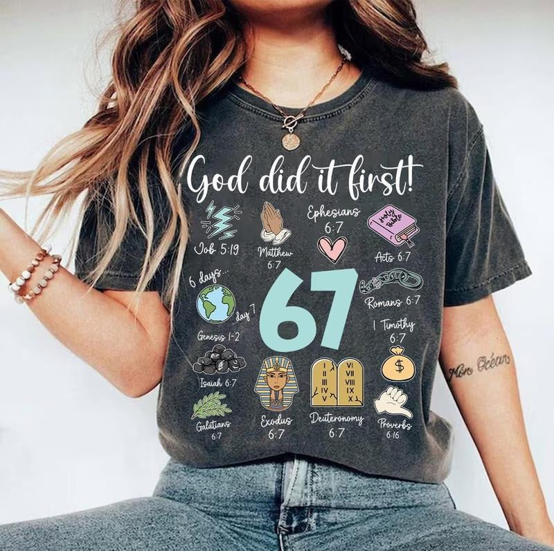 [ Sale Up To 30%] Christian 6 7 Meme Shirt, Zohran Mamdani, 67 Bible Verse Tshirt Hoodie, Sweatshirt | UrbanDripWear.com