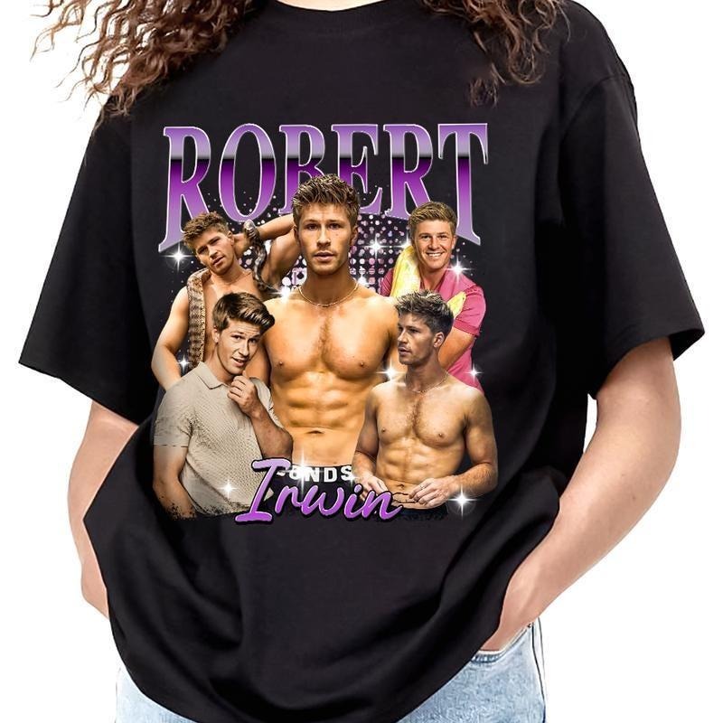 [ Sale Up To 35%] Robert Irwin Dwts 2025 Bootleg Tshirt, Dwts 2025 T-shirt, The Stars Fan Shirt, Gift For Her Him, Unisex...