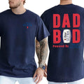 Michelob Ultra Dad Bod Powered By Beer Graphic Tee Unisex Funny Father's Day T-shirt