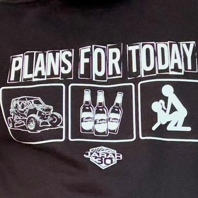Plan For Today T-shirt, Top Menswear Hoodie, Sweatshirt | UrbanDripWear.com