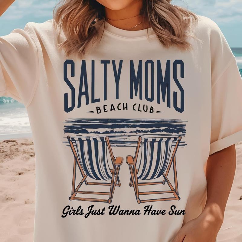 Sale Up To 70% - The Beach Club Shirt, Trendy Summer Shirt, Aesthetic Beach Shirt, Retro Beach Girl Shirt, Funny...
