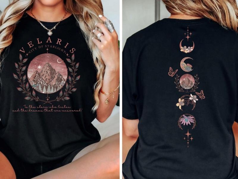 Sale Up To 70% - Velaris City Of Starlight Shirt, SJM Velaris T-Shirt, The Night Court Shirt, SJM Merch Shirt, Acotar...
