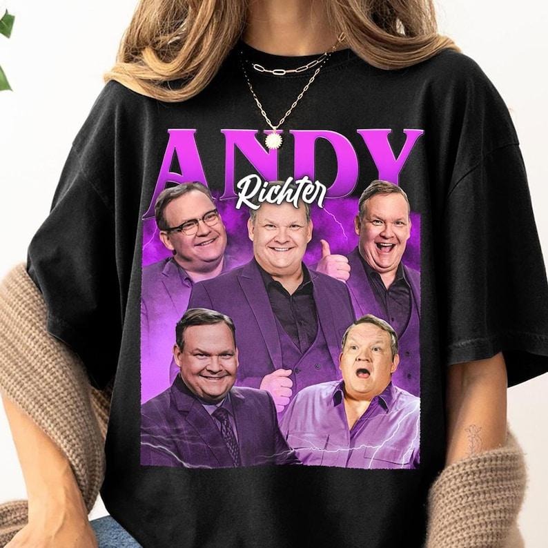 Andy Richter DWTS Shirt, Andy Richter Vintage T-Shirt, Fan Tee, Celebritiy Inspired Top, Gift for Fans Hoodie, Sweatshirt