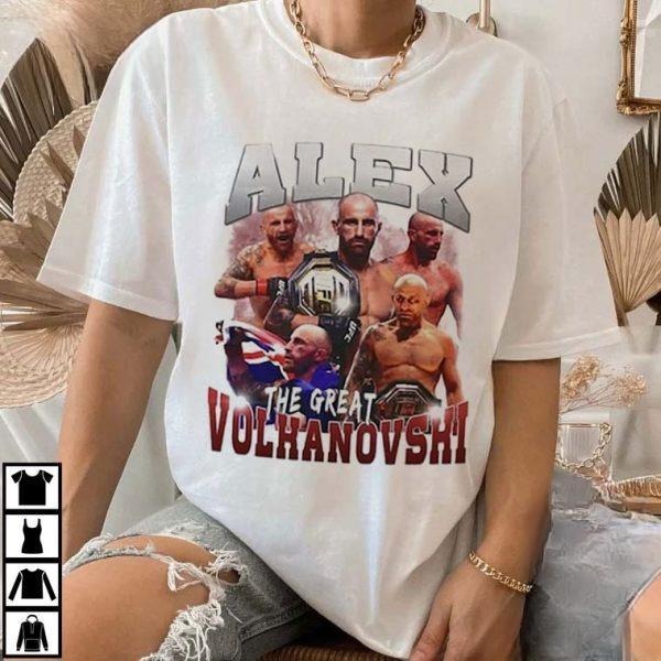 Alexander The Great Volkanovski UFC T-Shirt Hoodie, Sweatshirt | UrbanDripWear.com