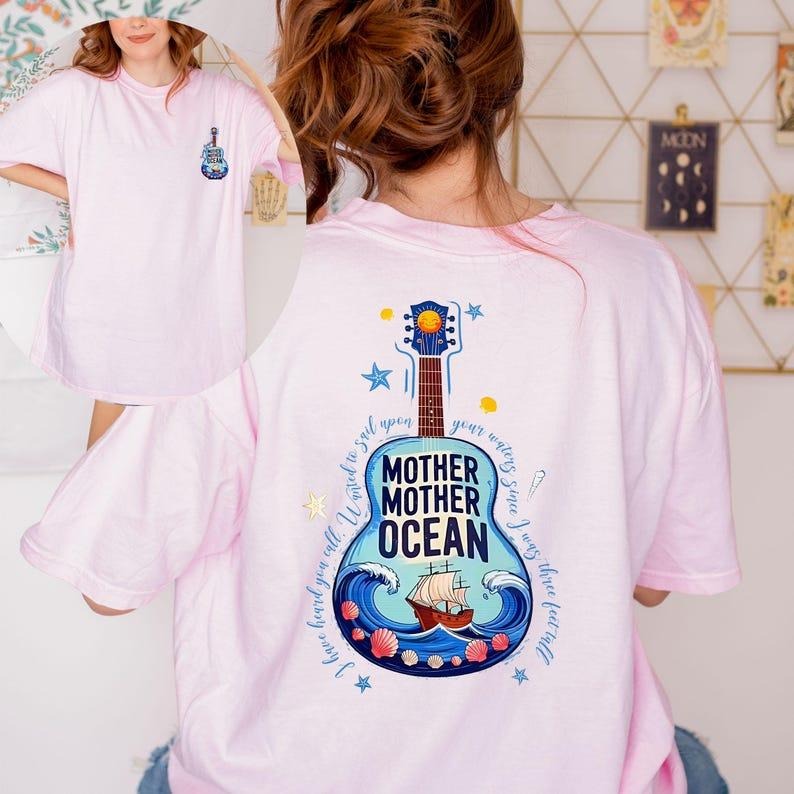 Mother Ocean Jim-my Buf-fett T-Shirt _Shirt Gift For Woman and Man Unisex T-Shirt Hoodie, Sweatshirt | UrbanDripWear.com