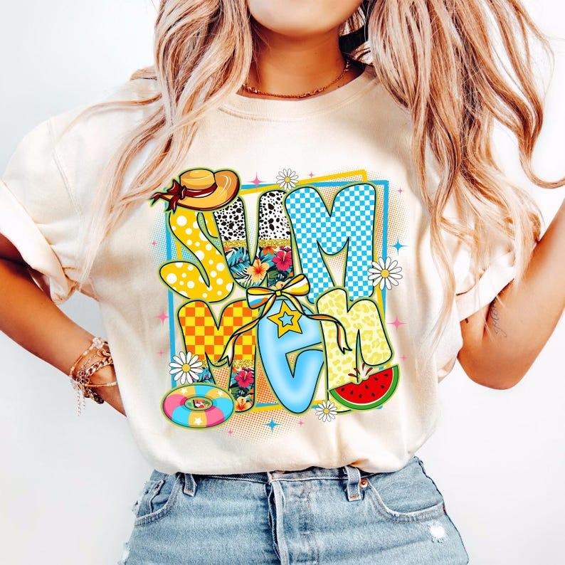 Summer floral  Shirt, Retro Summer , Coquette Summer T- Shirt Hoodie, Sweatshirt | UrbanDripWear.com