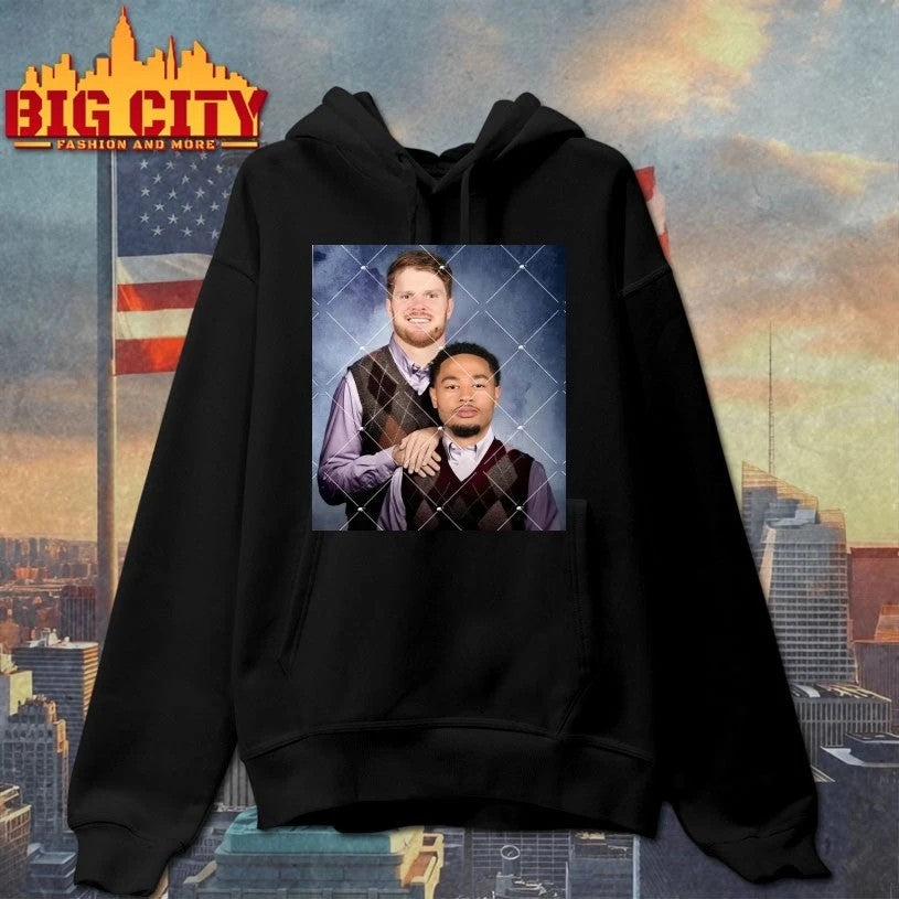 Sam Darnold Jaxon Smith-Njigba Football Seattle Step Bros t-shirt