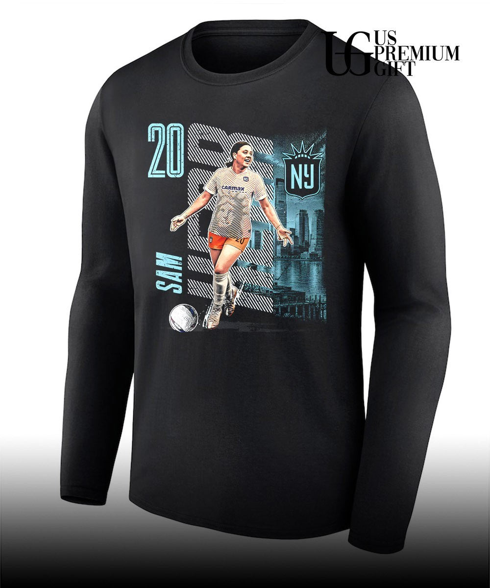 Sam Kerr Gotham FC Skyline City graphic shirt