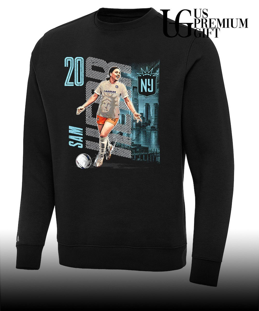Sam Kerr Gotham FC Skyline City graphic shirt