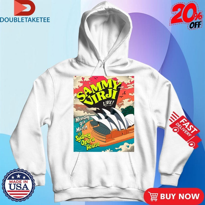 Sammy Virji Sydney Opera House March 9 2026 Shirts