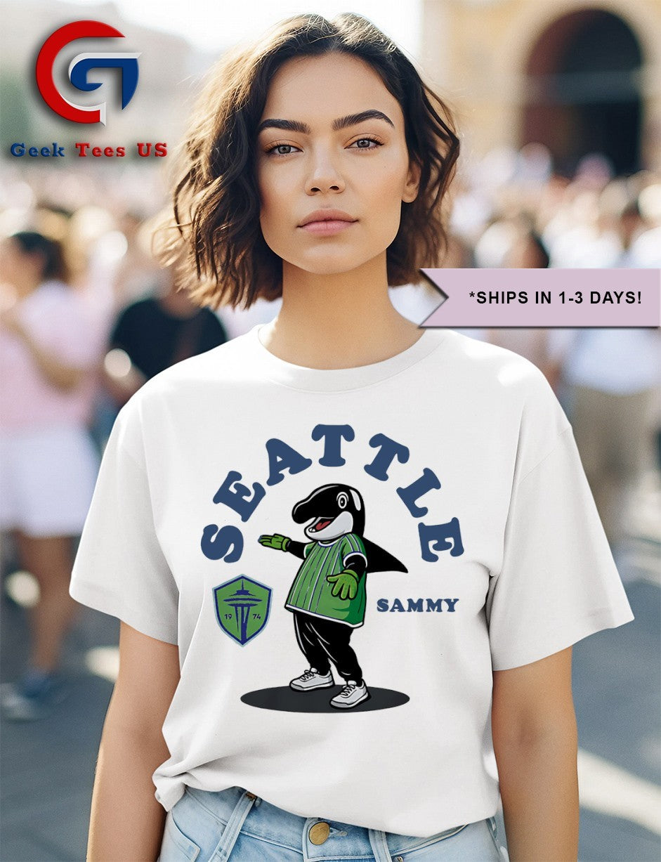Sammy the Sounder Seattle Sounders FC mascot shirt