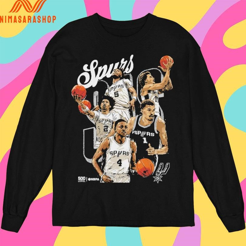 San Antonio Spurs 2026 Starting 5 Shirts