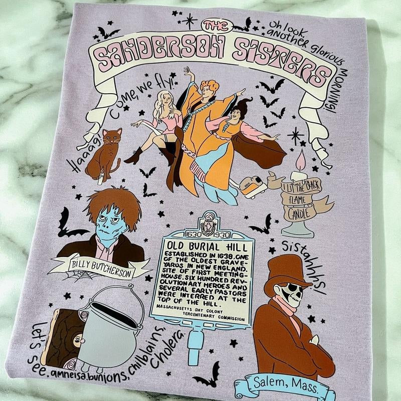 Sanderson Sisters Halloween Tshirt Hoodie, Sweatshirt | UrbanDripWear.com