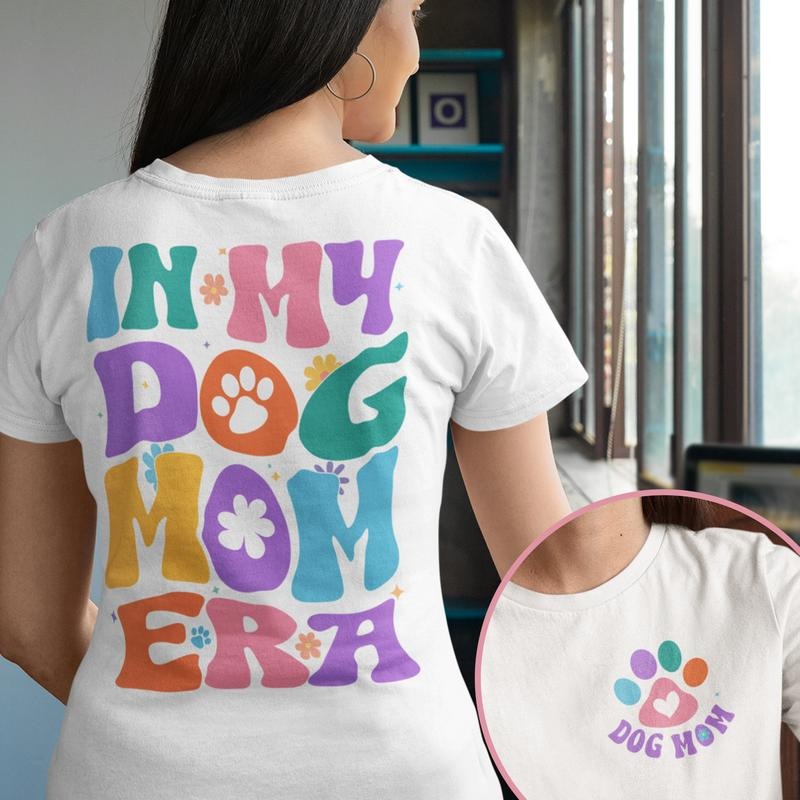 Sandjest In Dog Mom Era T-Shirt, Dog Mom Era Shirt, Dog Mom Shirt, Gift for Dog Moms, Dog Mom Gift for Her, Funny Mom...