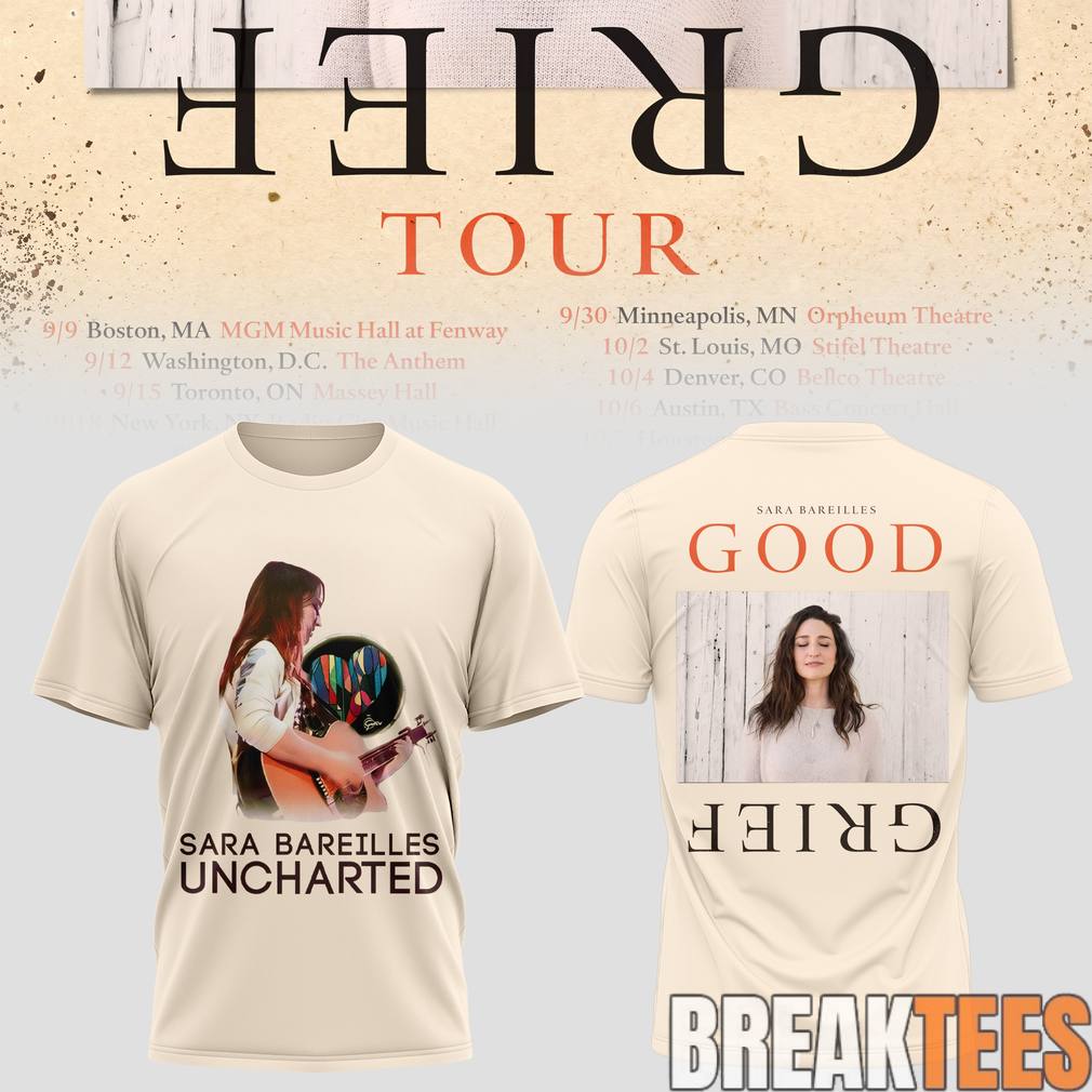Sara Bareilles ‘Good Grief’ Tour 2026 Shirt
