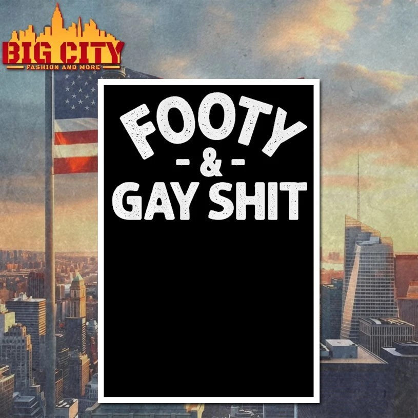 Sarah Spain Footy & Gay Shit t-shirt