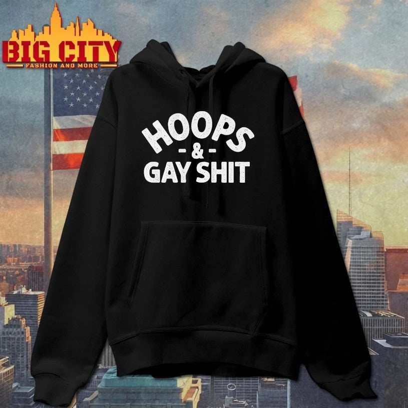 Sarah Spain Hoops & Gay Shit t-shirt