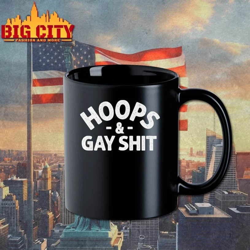 Sarah Spain Hoops & Gay Shit t-shirt