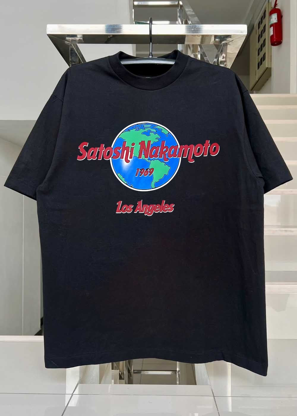 Satoshi Nakamoto 1969 Los Angeles T-Shirt