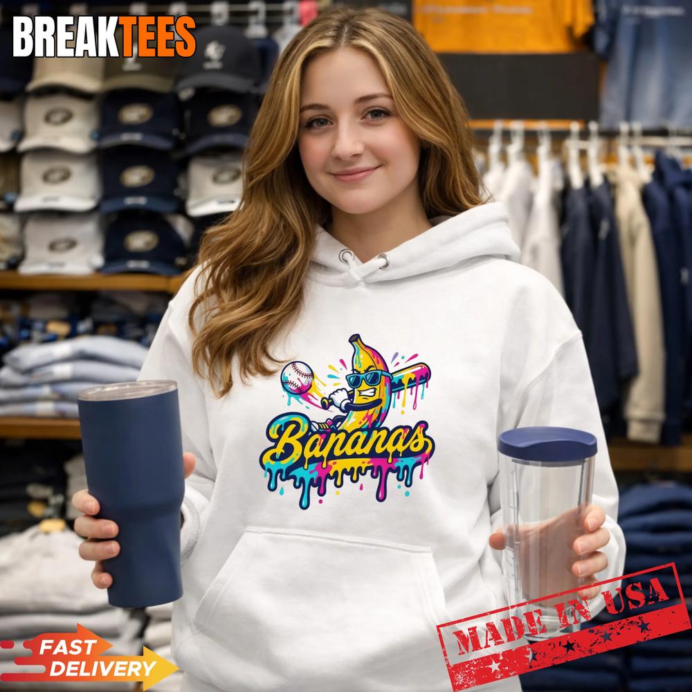 Savannah Bananas Shirt Funny Banana Baseball Tee for Fans