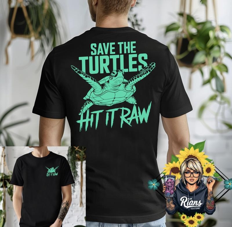 Save the Turtles Unisex Comfort Colors Tshirt Hoodie, Sweatshirt | UrbanDripWear.com